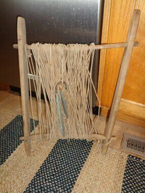 Antique Very Old Authentic Nautical Fishing Dropline GREAT Decor! Maine